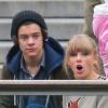 Taylor Swift et Harry Styles du boys band One Direction, son supposé nouveau compagnon, à New York le 2 décembre 2012.