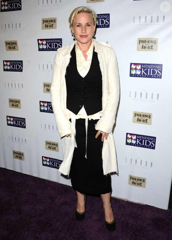 Patricia Arquette de passage à la soirée Mending Kids International au London Hotel du West Hollywood à Los Angeles, le 1er décembre 2012.