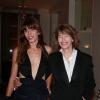 Lou Doillon et Jane Birkin au ANDAM diner Fashion Award à Paris le 5 octobre 2011.
