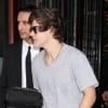 Harry Styles sort de l'hôtel de Taylor Swift à New York le 4 décembre 2012.