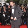 Ramzy Bédia pour la montée des marches du film Vous n'avez encore rien vu à Cannes, le 21 mai 2012.