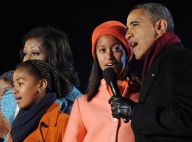 Barack Obama, Michelle et leurs filles : Ensemble pour allumer le sapin de Noël