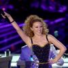 Kylie Minogue sur le plateau de X Factor à Milan, le 6 décembre 2012.
