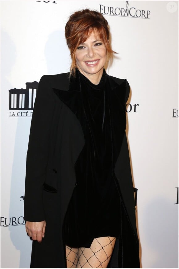 Mylene Farmer à la soirée d'inauguration de la Cité du Cinéma à Saint Denis, le 21 septembre 2012.