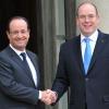 Le prince Albert II de Monaco rencontrait le 7 décembre 2012 François Hollande lors d'une visite de travail à l'Elysée.