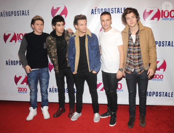 One Direction à New York le 7 décembre 2012