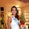 Marine Lorphelin, Miss France 2013, à Paris le 10 decembre 2012 pour la 17ème edition des sapins de Noël des créateurs à l'hôtel Salomon de Rothschild