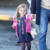 Ben Affleck va chercher sa fille Seraphina toujours aussi jolie à l'école, le 10 décembre 2012 à Brentwood