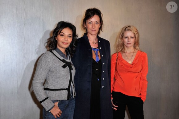Saida Jaouad, Delphine Serina et Laure Marsac lors du 19e Prix du producteur Français de télévision au Pavillon Cambon à Paris le 10 décembre 2012.