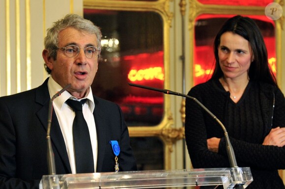 Michel Boujenah dans les salons du ministère de la Culture à Paris, le 12 décembre 2012.