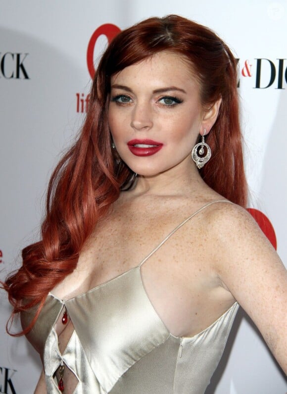 Lindsay Lohan à l'avant-première du film Liz & Dick à Beverly Hills, le 20 novembre 2012.