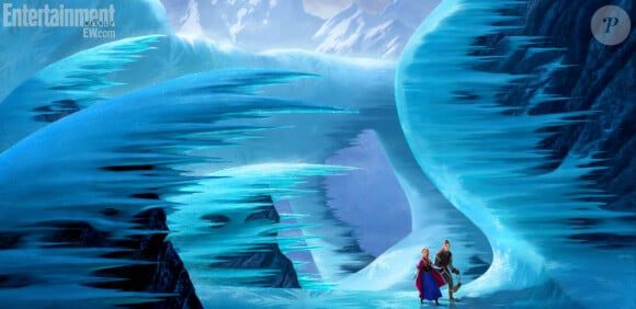 Première image du nouveau dessin animé en préparation de Disney, Frozen