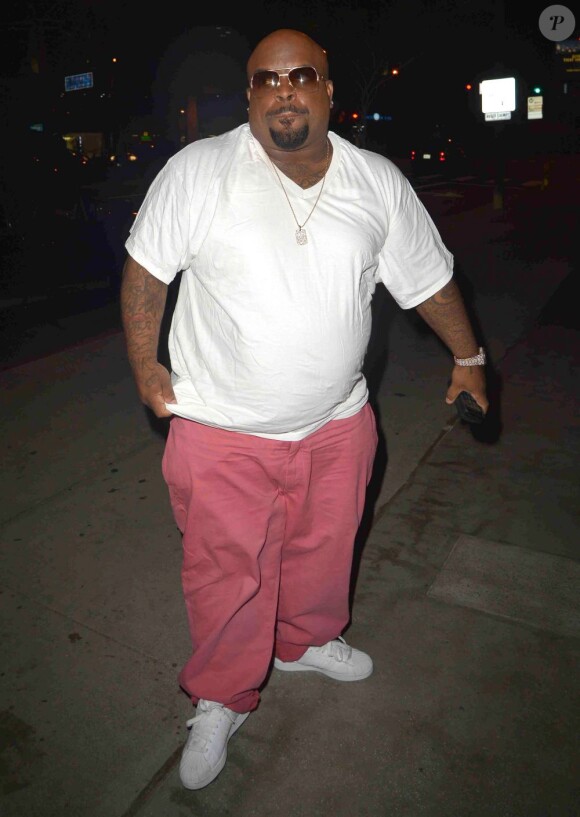 Cee Lo Green pose dans les rues de West Hollywood, le 26 novembre 2012.