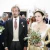 Le prince Aimone de Savoie-Aoste et la princesse Olga, ici en photo lors de leur mariage sur l'île de Patmos en septembre 2008, ont accueilli leur troisième enfant - leur première fille - : le 14 décembre 2012, la princesse Isabella est née, à Paris.