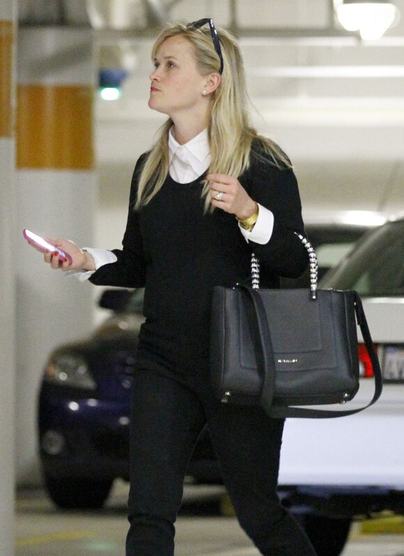 Exclusif - Reese Witherspoon à Westwood, le 20 décembre 2012.