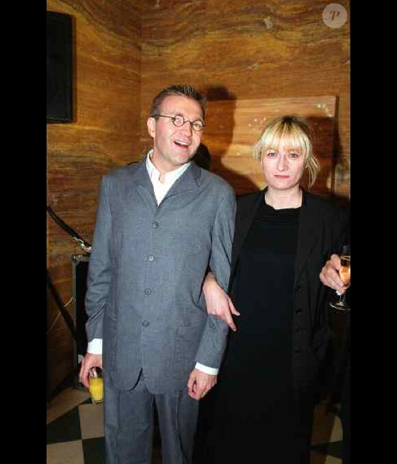 Laurent Ruquier et Christine Bravo en mai 1999 à Cannes