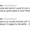 Christine Bravo twittait qu'elle était atteinte d'une grave maladie sanguine le 27 décembre 2012