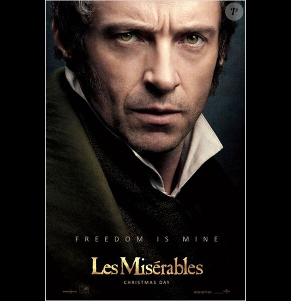 Affiche officielle des Misérables.