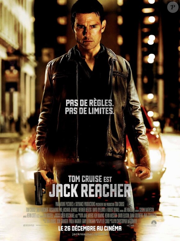 Affiche officielle de Jack Reacher.