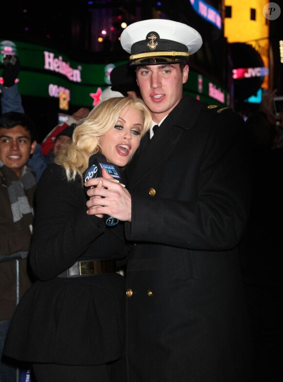 Jenny McCarthy lors du concert du Nouvel An, à Times Square, le 31 décembre 2012.