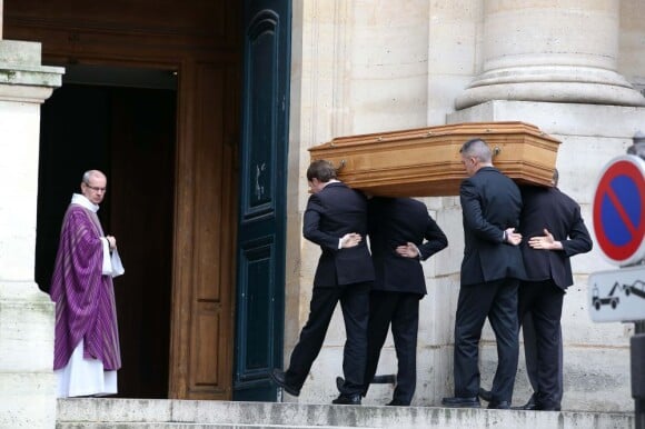 Obsèques de Jean-Louis Blèze en l'église Saint-Roch à Paris, le 2 janvier 2013.