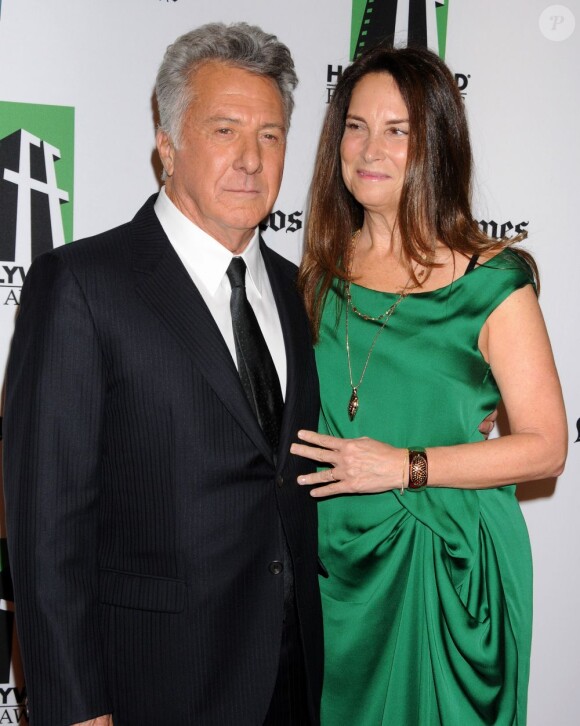 Dustin Hoffman et sa femme Lisa à Beverly Hills, le 22 octobre 2012.