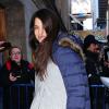 Katie Holmes se rendant au théâtre, le samedi 5 janvier 2013.