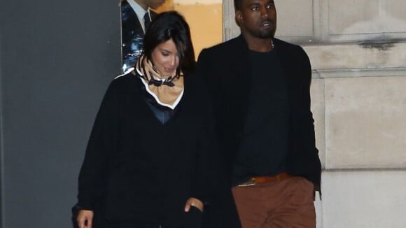 Kim Kardashian enceinte et Kanye West à Paris : Petit shopping en amoureux