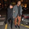 Kanye West et Kim Kardashian à Paris, le 8 janvier 2013.