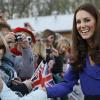 En moyenne, une boucle de cheveux de Kate Middleton, adepte du brushing façon Chelsea, mesure 25mm...
