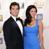 Henry Cavill et Gina Carano à la soirée des Critic's Choice Movie Awards à Santa Monica le 10 janvier 2013. Lors de cette soirée, le couple a officialisé leur relation amoureuse.