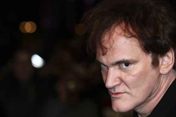 Quentin Tarantino pendant la première de Django Unchained à Londres, le 10 janvier 2013.
