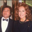 Orlando et Dalida, lors d'une soirée à Paris, le 17 septembre 1983. 
  