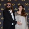 Sébastien Tellier et son épouse Amandine de la Richardière ont officialisé un heureux événement lors de la soirée des GQ Awards, au Musée d'Orsay, le 16 janvier 2013.