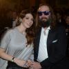 Sébastien Tellier et sa femme Amandine de la Richardière ont officialisé un heureux événement lors de la soirée des GQ Awards, au Musée d'Orsay, le 16 janvier 2013.