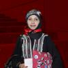 Bushra Al-Maqtary à la cérémonie du 1er prix Françoise Giroud décerné au MK2 Bibliothèque à Marion Van Renterghem pour le Prix du Portrait et à Bushra Al-Maqtary pour le Prix Nouvelle Vague, à Paris, le 17 janvier 2013.