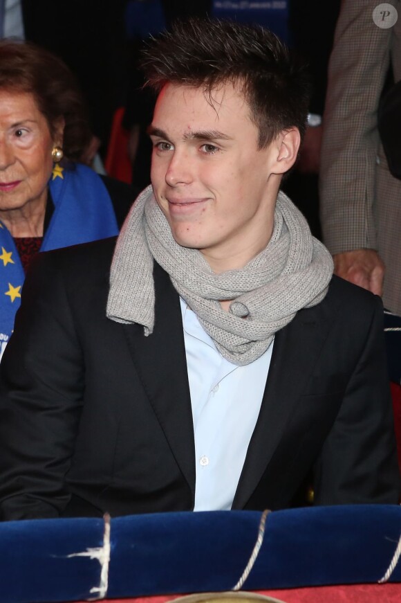 Louis Ducruet lors du Festival international du Cirque de Monte-Carlo le 18 janvier 2013