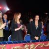 Camille Gottlieb, Pauline Ducruet, Stéphanie de Monaco et Louis Ducruet lors du Festival international du Cirque de Monte-Carlo le 18 janvier 2013