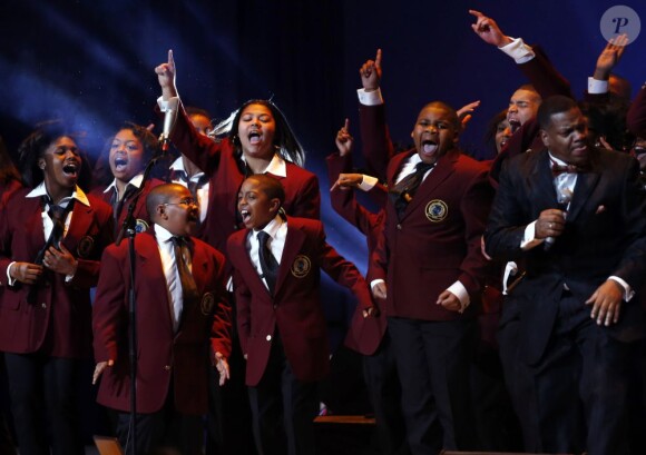 The Soul Children of Chicago lors du Kids Inaugural Concert à Washington le 19 janvier 2013