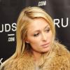 Exclusif - Paris Hilton dans l'enceinte du Miami Lounge à Park City lors du Festival de Sundance. Le 20 janvier 2013.