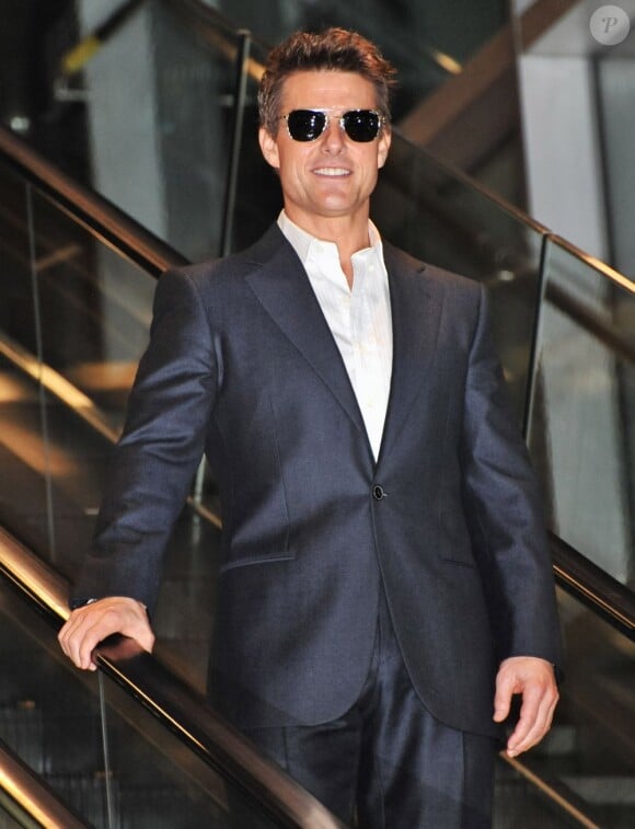 Tom Cruise lors de l'avant-première de Jack Reacher à Tokyo, le 9 janvier 2013.