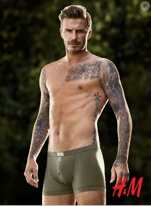 David Beckham dévoile son corps tatoué dans la nouvelle campagne H&M