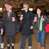 Jane Lynch : L'impitoyable Sue de 'Glee' s'affiche avec sa femme et sa fille