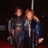 Whitney Houston et sa mère Cissy à Los Angeles, le 2 novembre 1995.