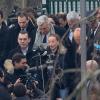 Arrivée de Florence Cassez, libre après sept ans de prison au Mexique, sur le territoire français à Roissy, le 24 janvier 2013