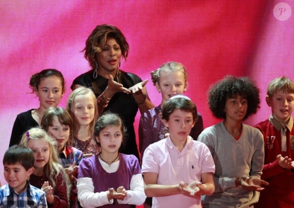 Tina Turner lors du gala de charité Un coeur pour les enfants à Berlin le 17 décembre 2011