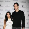 Kim Kardashian et Kris Humphries, fêtent l'anniversaire de la belle, à Las Vegas, le 22 octobre 2011.