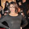 Shy'm très sexy en transparence lors des 14e NRJ Music Awards, à Cannes, le 26 janvier 2013