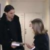 Zlatan Ibrahimovic offre son autobiographie à Claire Chazal, le 27 janvier 2013.
