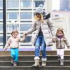 Sarah Jessica Parker dans les rues de New York avec ses filles Tabitha et Marion, le 28 janvier 2013.